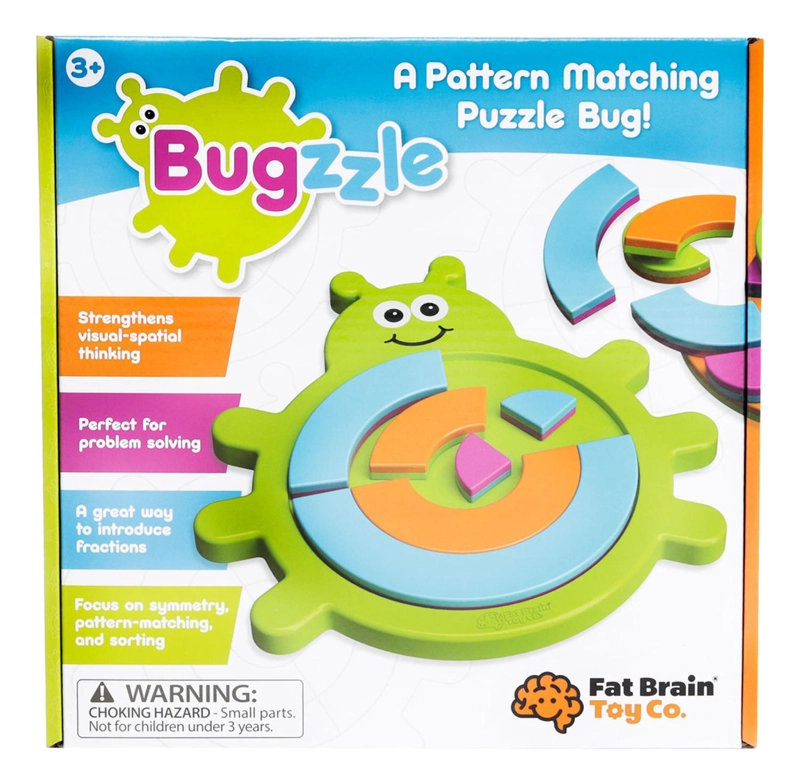 JUEGO DE INGENIO FATBRAIN TOYS BUGZZLE PARA PEQUEÑOS - 2