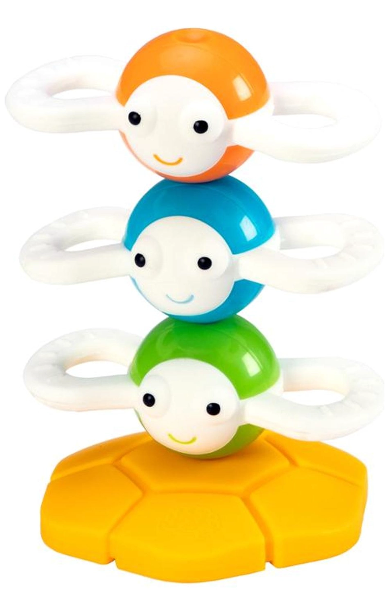 MORDEDOR APILABLE CON IMAN FATBRAIN TOYS MULTICOLOR DIZZY BEES - 1