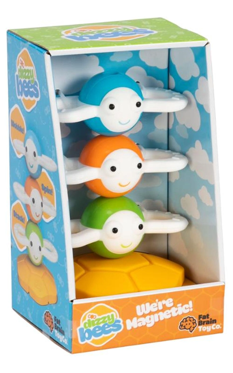 MORDEDOR APILABLE CON IMAN FATBRAIN TOYS MULTICOLOR DIZZY BEES - 3