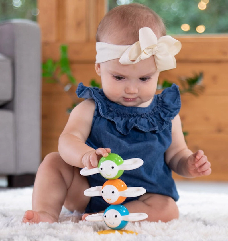 MORDEDOR APILABLE CON IMAN FATBRAIN TOYS MULTICOLOR DIZZY BEES - 8