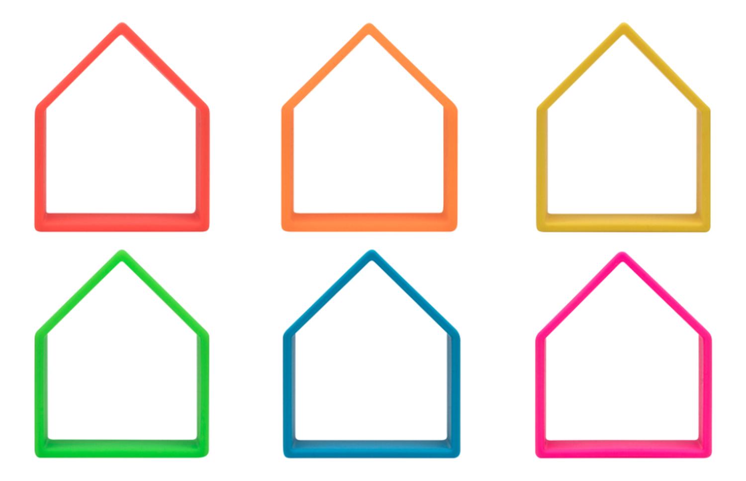 SET DE 6 PERSONAS Y 6 CASAS DE COLORES DËNA - 5