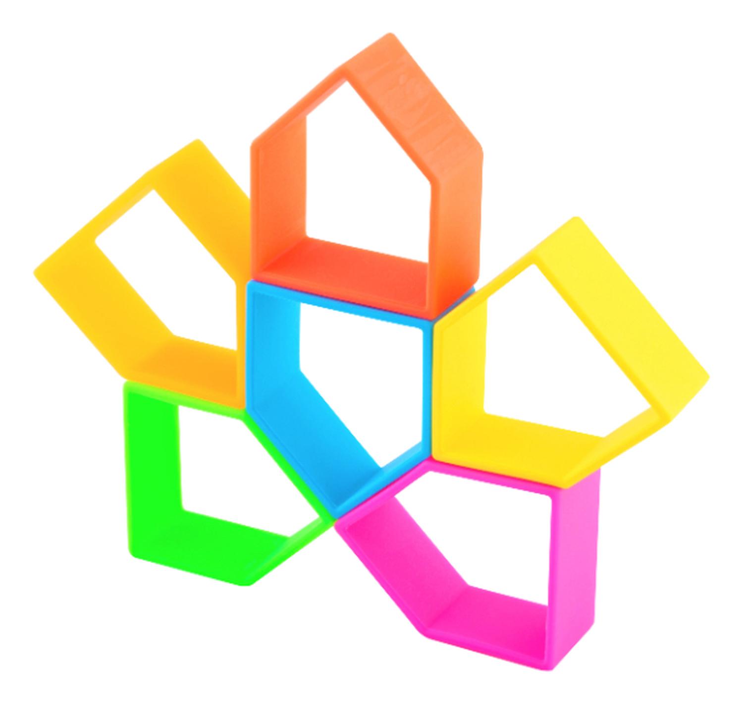 SET DE 6 PERSONAS Y 6 CASAS DE COLORES DËNA - 7