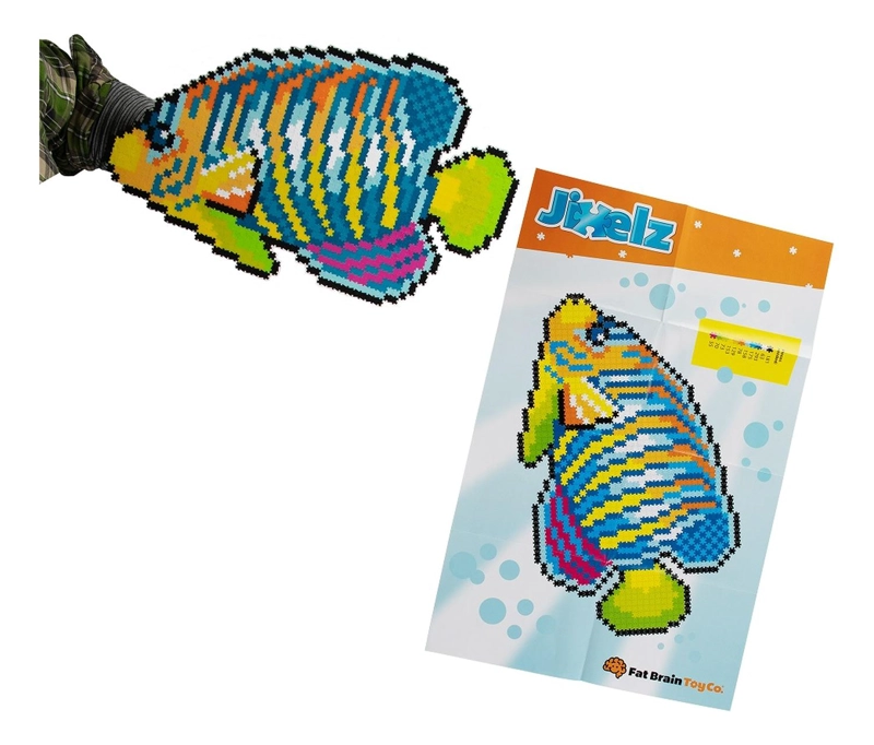 PUZZLE FATBRAIN TOYS MULTICOLOR JIXELZ 1500 PC SET BAJO EL MAR - 2