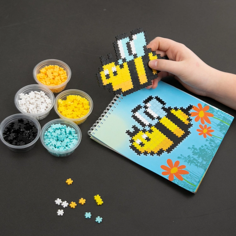 PUZZLE FATBRAIN TOYS MULTICOLOR JIXEZL DE PIXELES 3000 PC SET CREATOR - 3