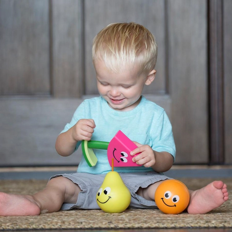 PUZZLE FATBRAIN TOYS MULTICOLOR FRUIT FRIENDS SONAJERO - 5