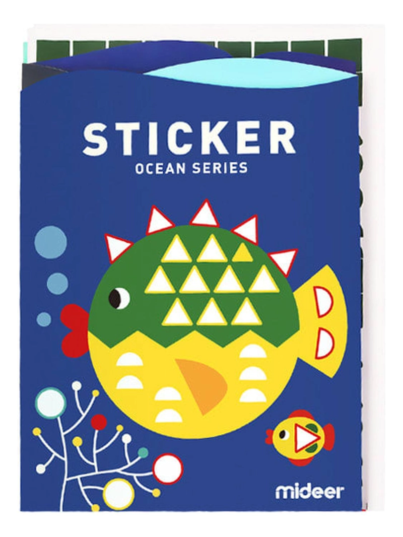 STICKERS GEOMETRICOS MIDEER OCEANO - 1