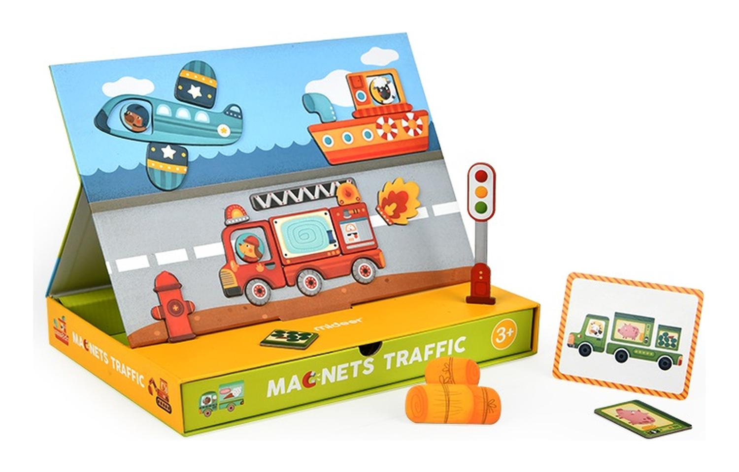 JUEGO DE TRANSPORTE MAGNE TICO MIDEER - 1