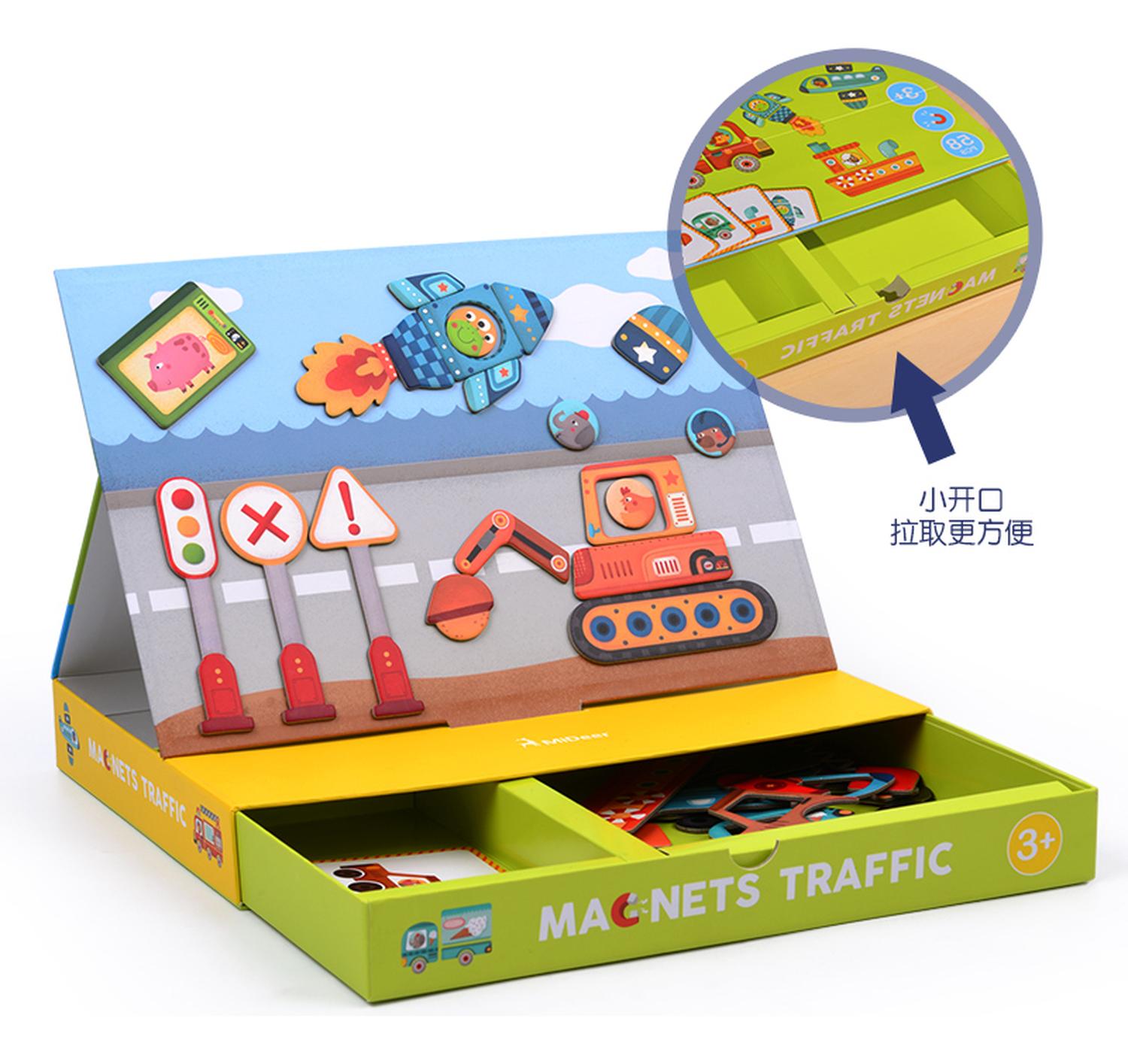 JUEGO DE TRANSPORTE MAGNE TICO MIDEER - 2