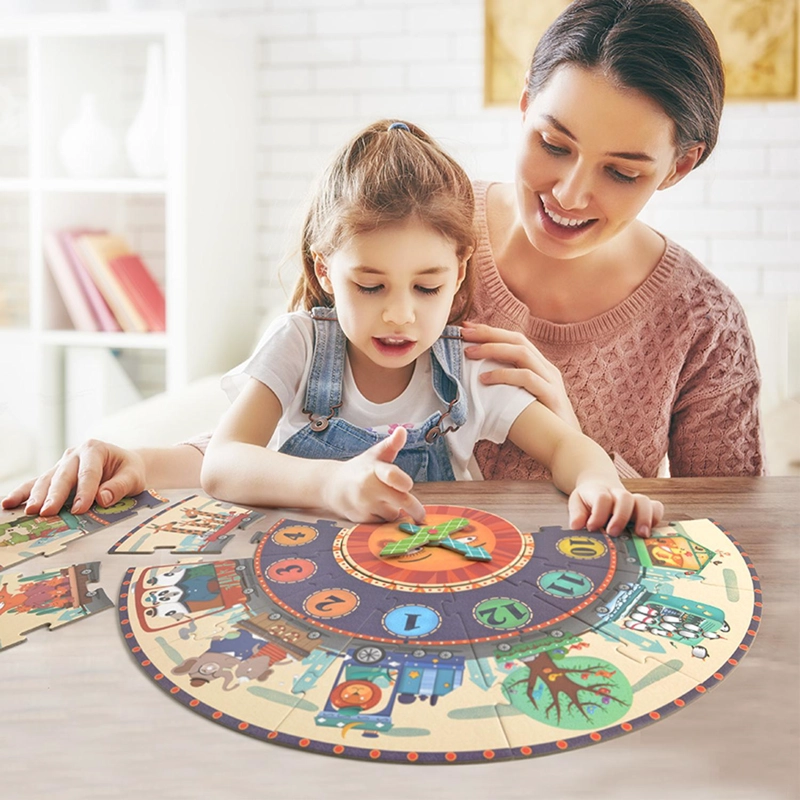 PUZZLE MIDEER MULTICOLOR REDONDO MI VIAJE EN EL TIEMPO 25PCS - 8