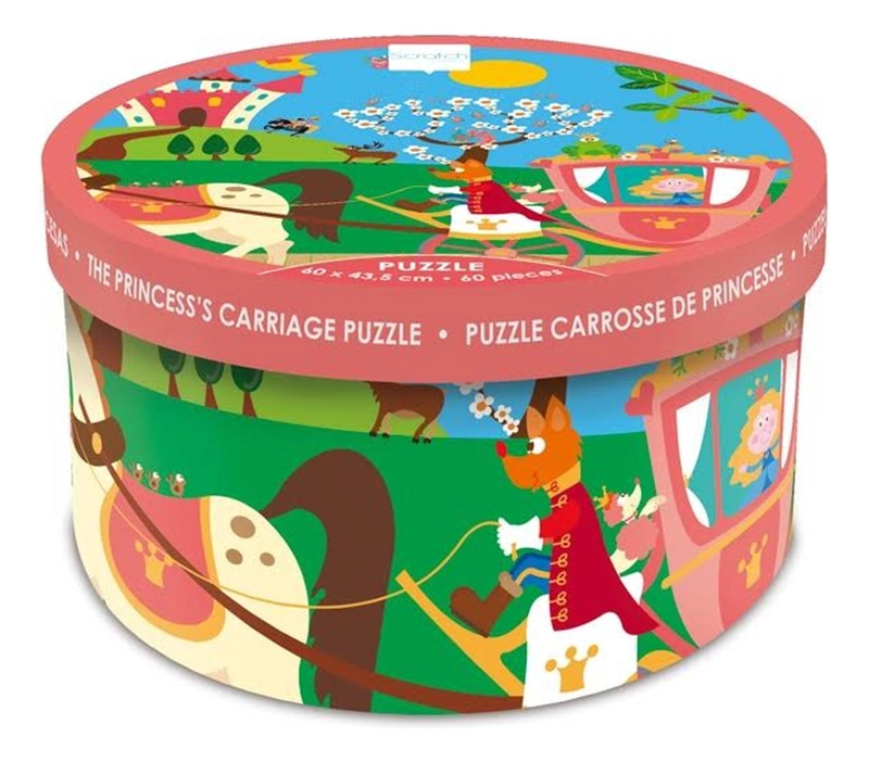 PUZZLE SCRATCH EUROPE MULTICOLOR 60PCS PRINCESA - 2