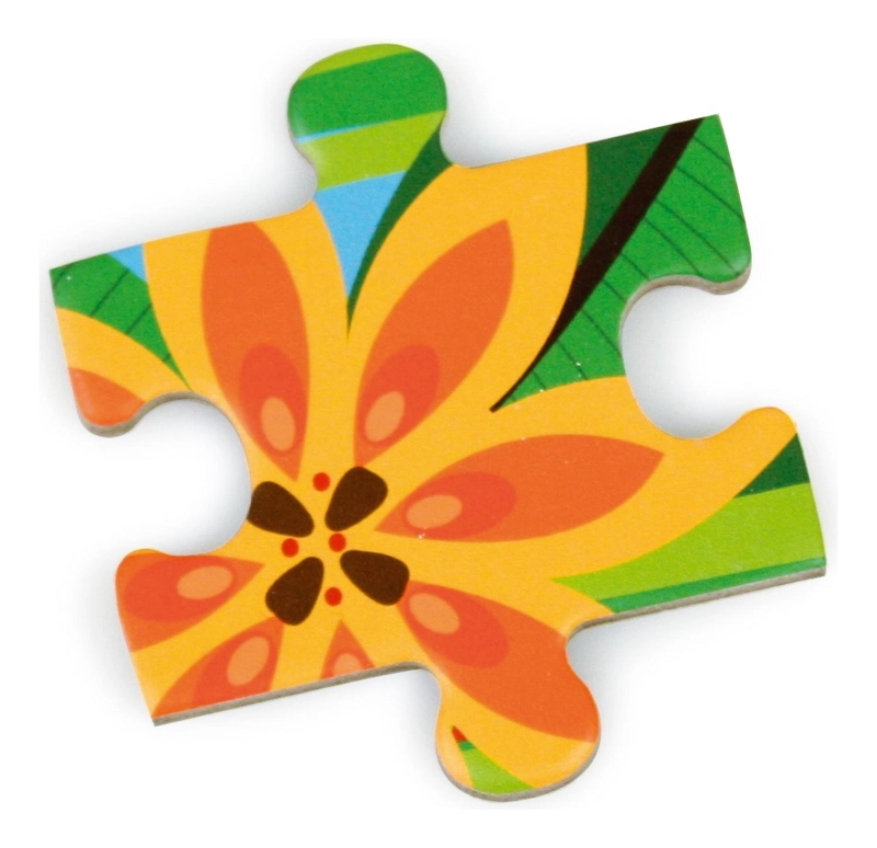 PUZZLE SCRATCH EUROPE MULTICOLOR 200PCS JUNGLA - 4