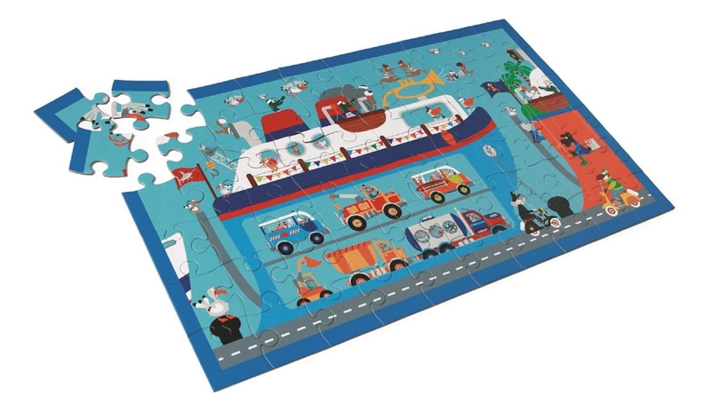 PUZZLE SCRATCH EUROPE MULTICOLOR 60 CS FERRY - 3