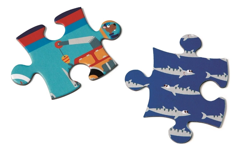 PUZZLE SCRATCH EUROPE MULTICOLOR 60 CS FERRY - 5