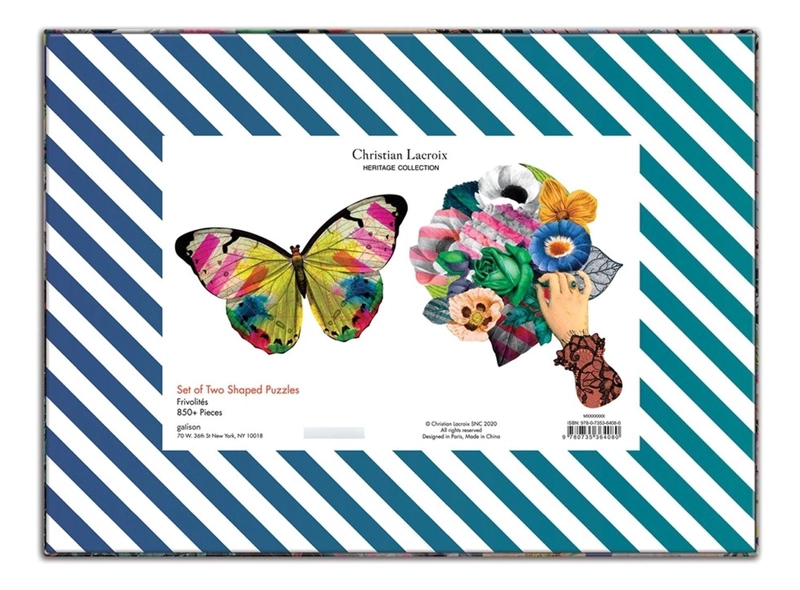 2 PUZZLES MUDPUPPY CON FORMA 850PCS CHRISTIAN LACROIX - 2