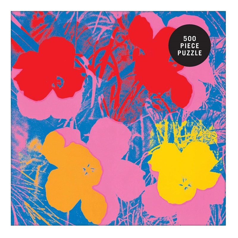 PUZZLE MUDPUPPY MULTICOLOR 500PCS FLORES DE ANDY WARHOL - 3