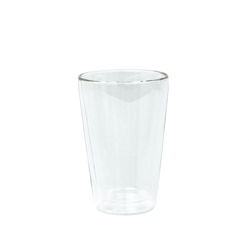 SET 4 VASOS VIDRIO DOBLE PARED 400 ML SIMPLIT - 2