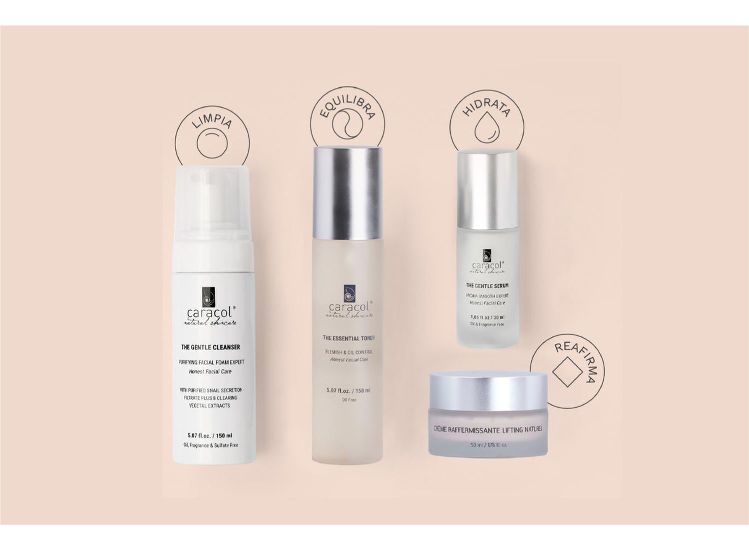 PACK ROSTRO Y CUELLO CARACOL NATURAL SKINCARE FÓRMULA REAFIRMANTE ANTI-EDAD CARACOL NATURAL - 3