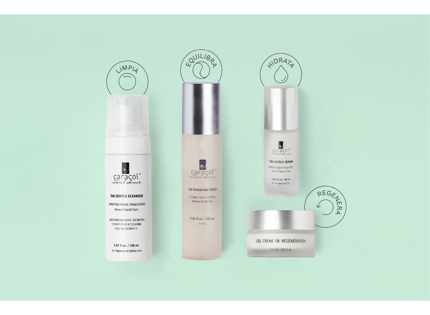 PACK ROSTRO Y CUELLO CARACOL NATURAL SKINCARE 50 ML RENOVACIÓN TOTAL REGENERADOR - 3