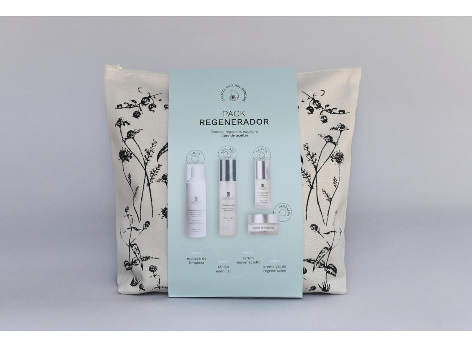PACK ROSTRO Y CUELLO CARACOL NATURAL SKINCARE 50 ML RENOVACIÓN TOTAL REGENERADOR - 4