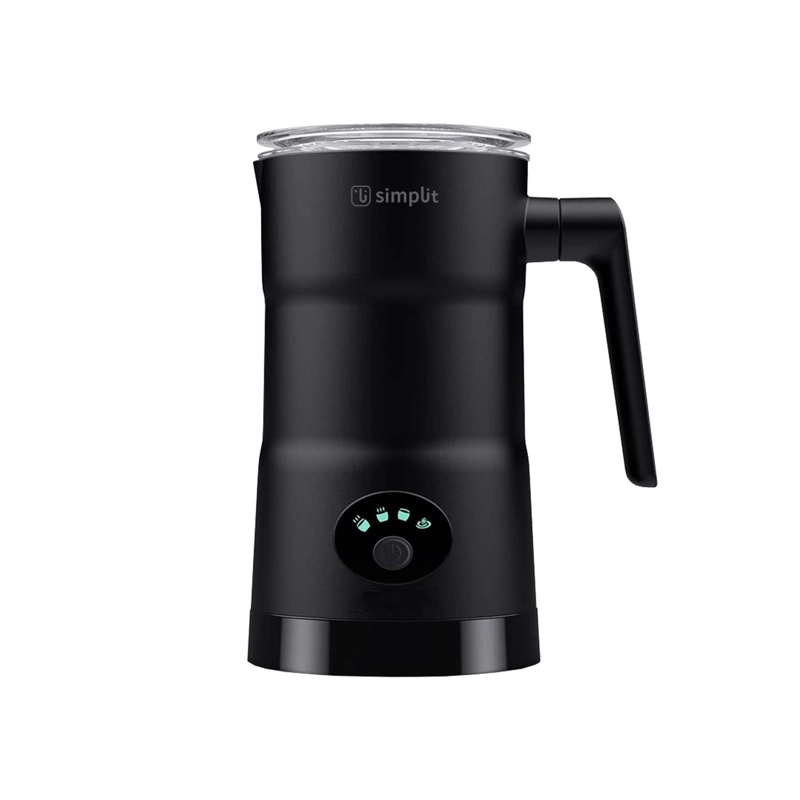 PACK CAFETERA ITALIANA SIMPLIT 12 TZ +ESPUMADOR 4 EN 1 NEGRO - 8