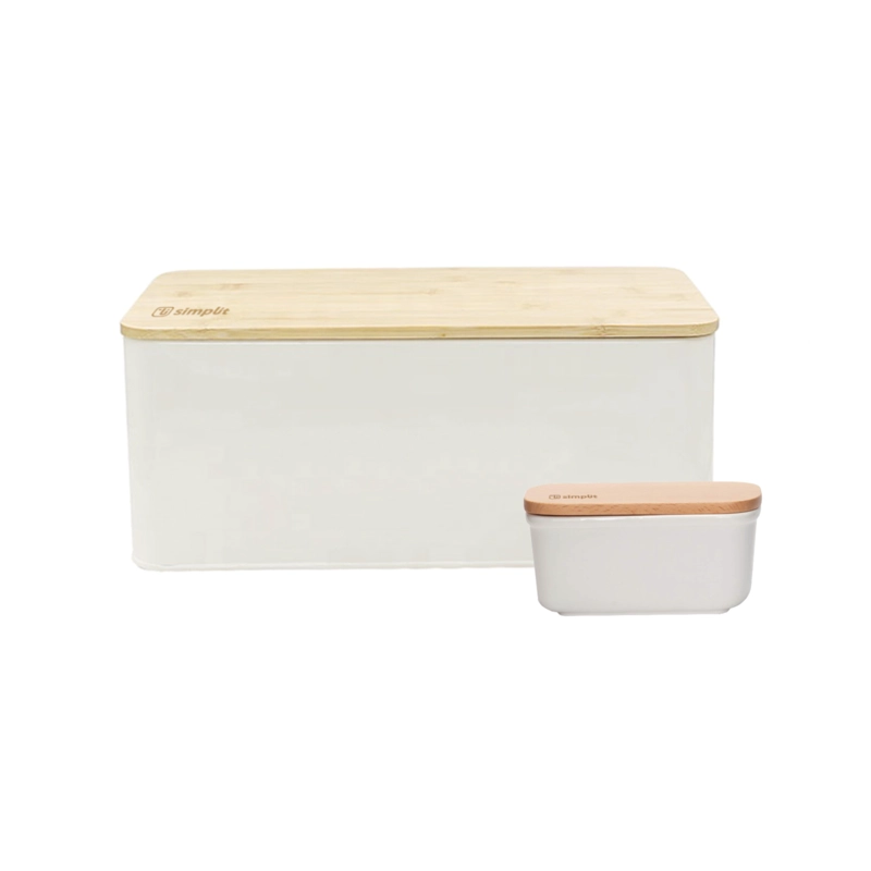 PACK MANTEQUILLERO 300ML + PANERA METALICA SIMPLIT