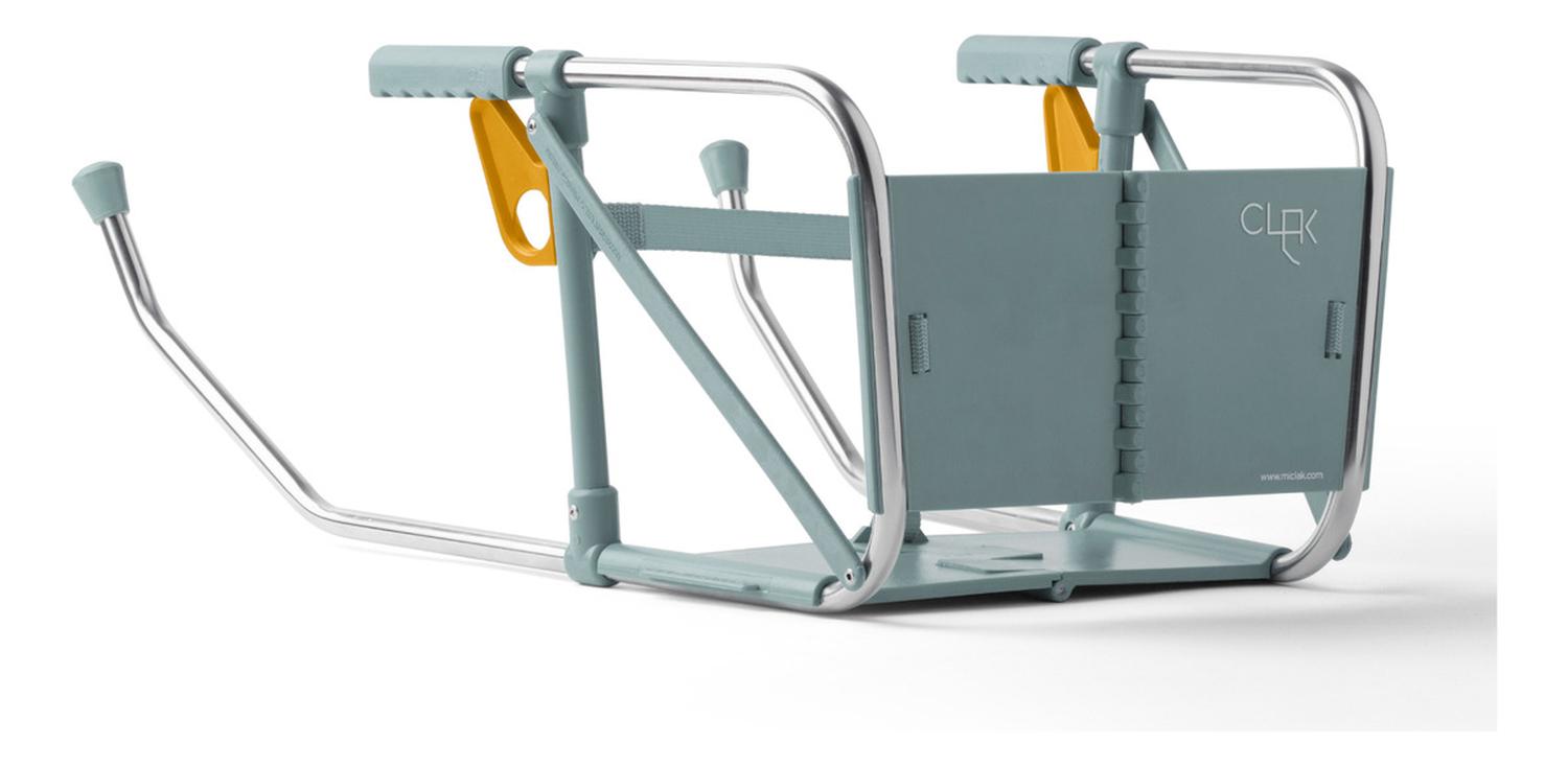 SILLA DE COMER PLEGABLE NIÑO SALVIA CLAK - 3