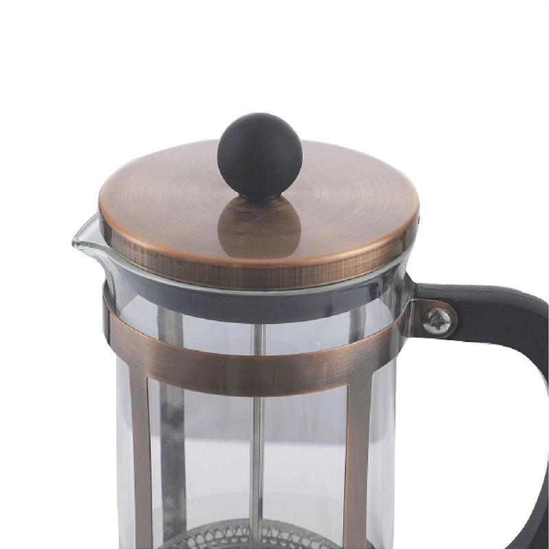 CAFETERA PRENSA FRANCESA VIDRIO COBRE 600 ML SIMPLIT - 3