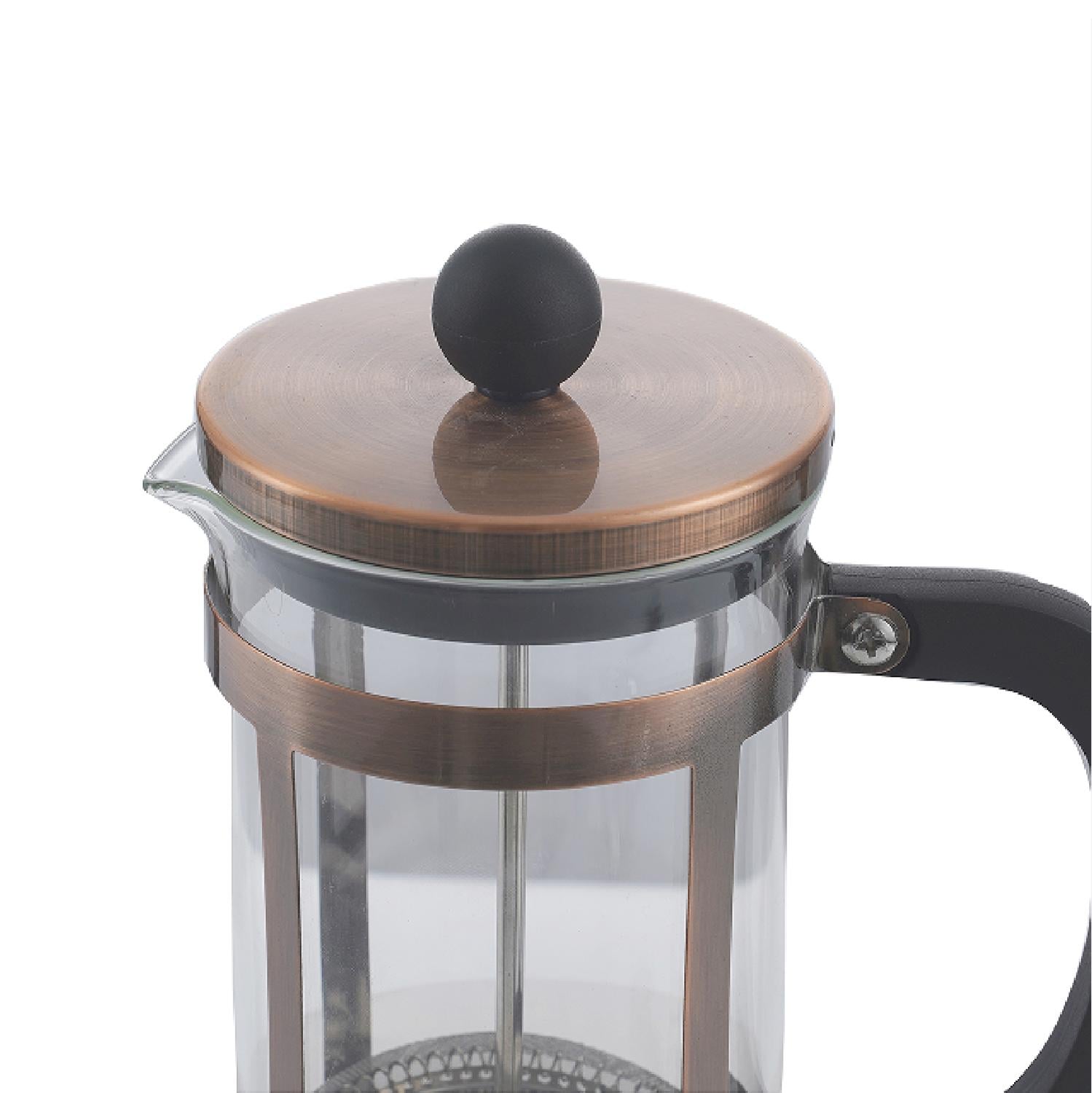 CAFETERA PRENSA FRANCESA VIDRIO COBRE 600 ML SIMPLIT - 3