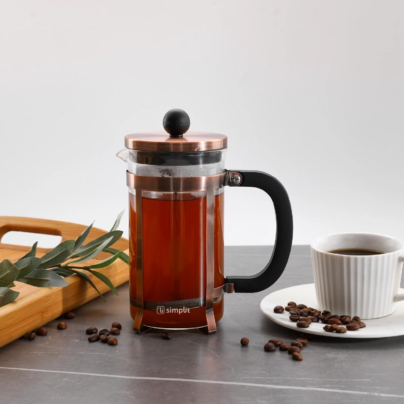 PACK CAFETERA FRANCESA 600 ML + TAZA MUG 300 ML SIMPLIT - 4