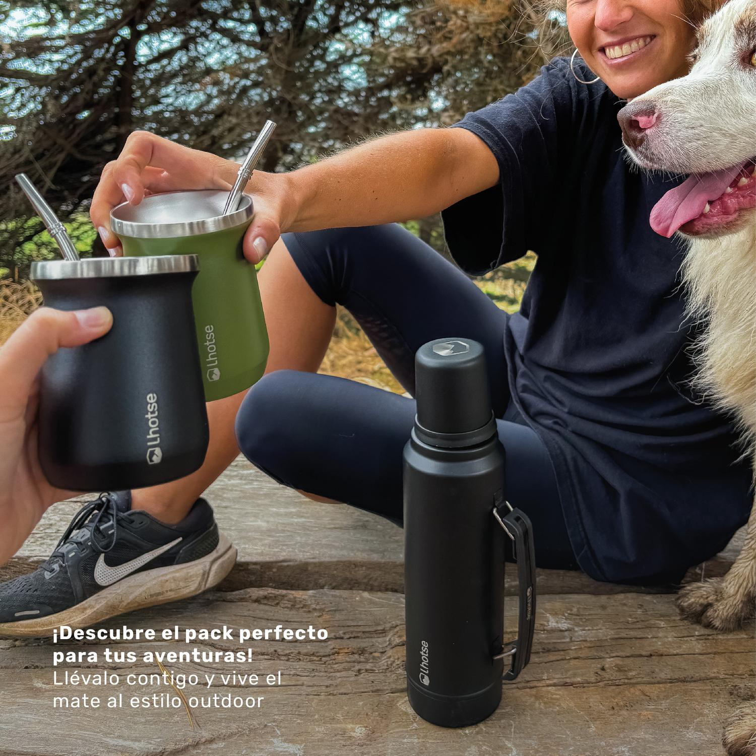 TERMO LIQUIDO CLASSIC 1.3 LTS + MATE BOMBILLA BLACK LHOTSE - 7