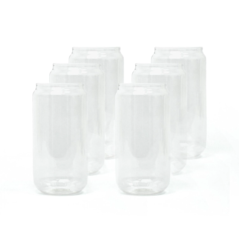 SET 6 VASOS VIDRIO BOROSILICATO 550 ML SIMPLIT - 1