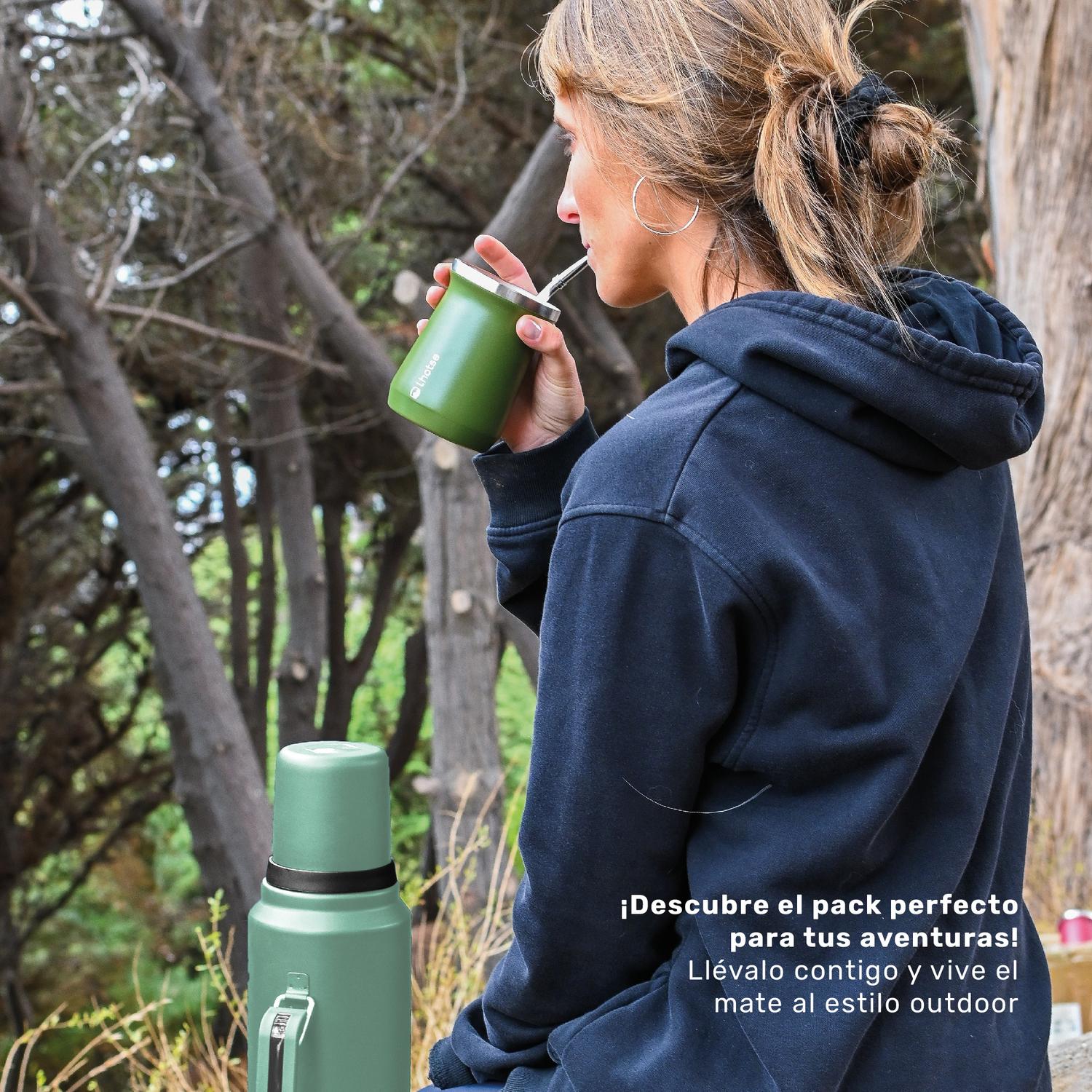 TERMO LIQUIDO CLASSIC 1.3 LTS + MATE BOMBILLA GREEN LHOTSE - 7
