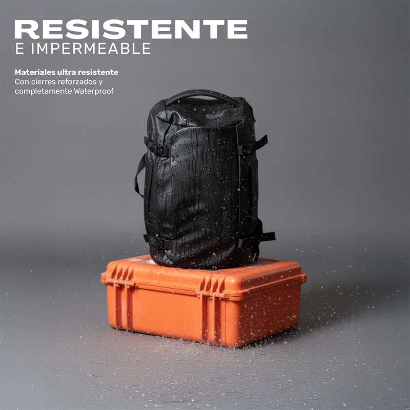 MOCHILA VIAJE IMPERMEABLE NOTEBOOK 17,3'BROADPEAK 40L LHOTSE - 6
