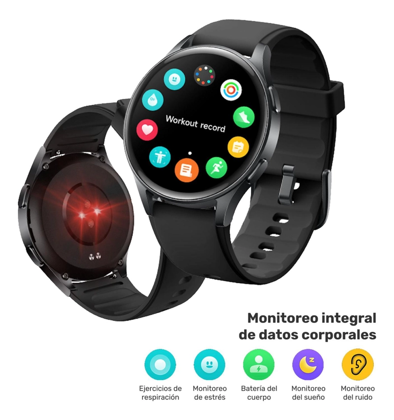SMARTWATCH LHOTSE VIBE 05 45MM NEGRO - 4