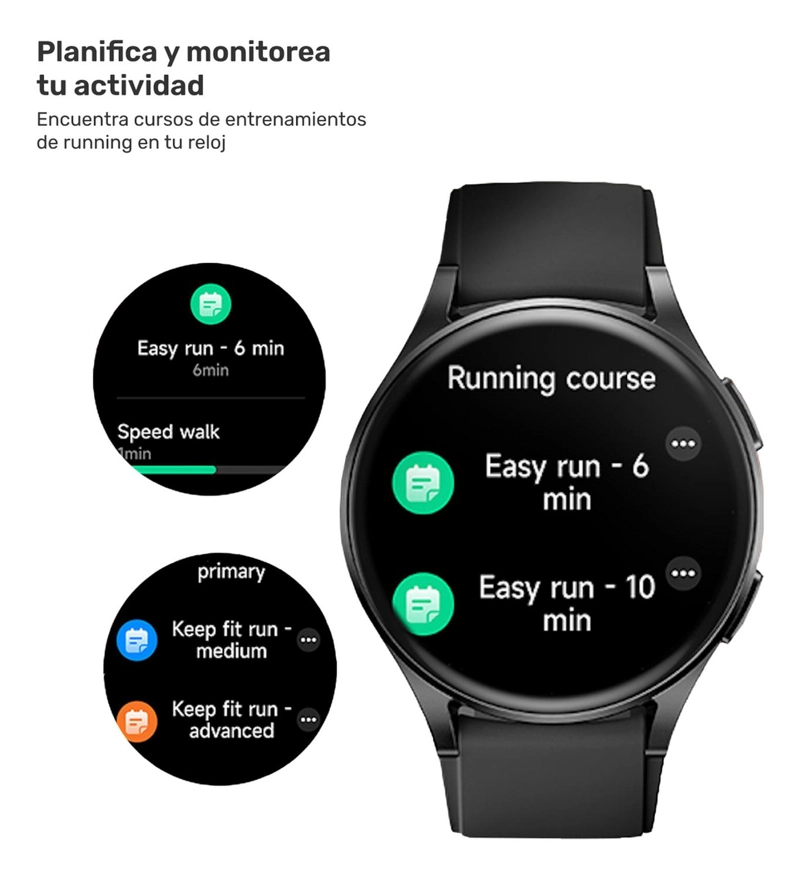 SMARTWATCH LHOTSE VIBE 05 45MM NEGRO - 6