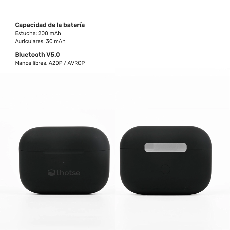 AUDÍFONOS LHOTSE RM7 PRO BLUETOOTH NEGRO - 5