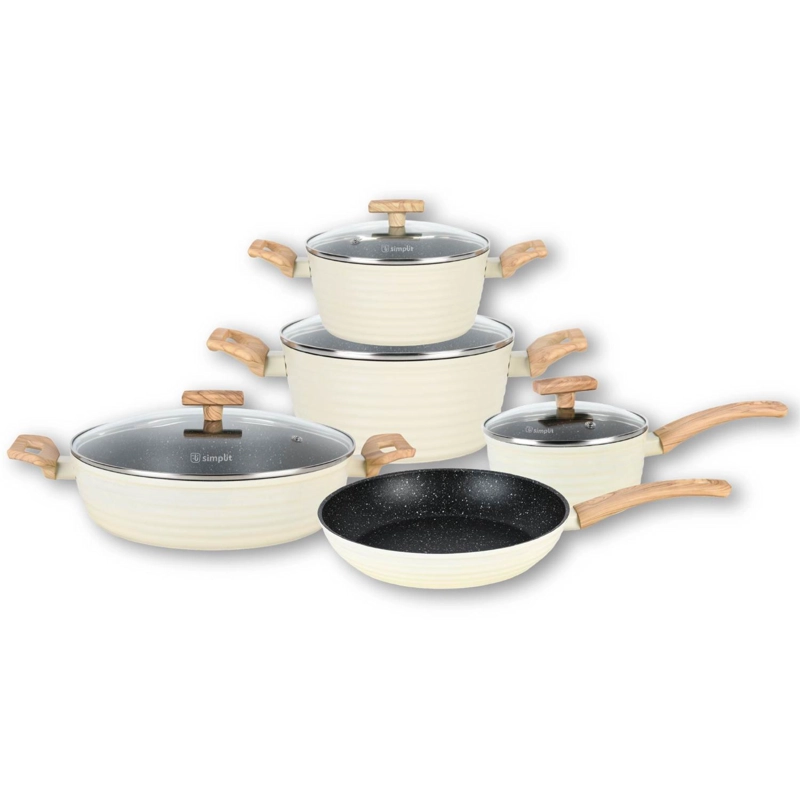 BATERIA COCINA SAVANNAH 9PZS + SET 12 UTENSILIOS NEGRO - 3