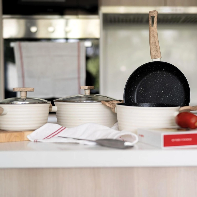 BATERIA COCINA SAVANNAH 9PZS + SET 12 UTENSILIOS CALIPSO - 3