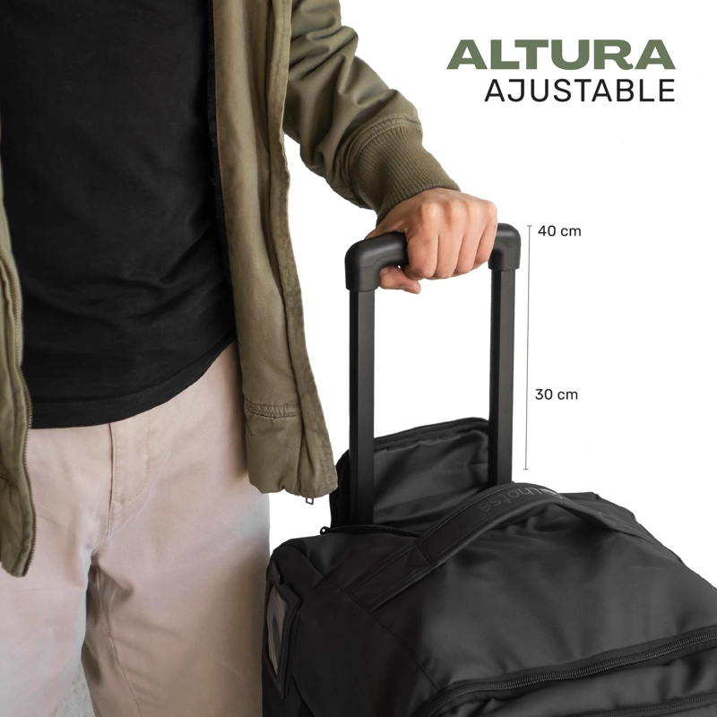 MALETA BOLSO TROLLY EXPEDITION DUFFEL 90LTS BLACK - 7