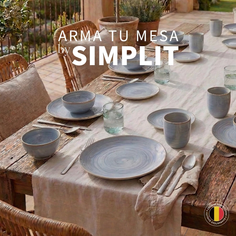 SET 4 BOWLS CERAMICA 8,5CM AMALFI SIMPLIT - 8