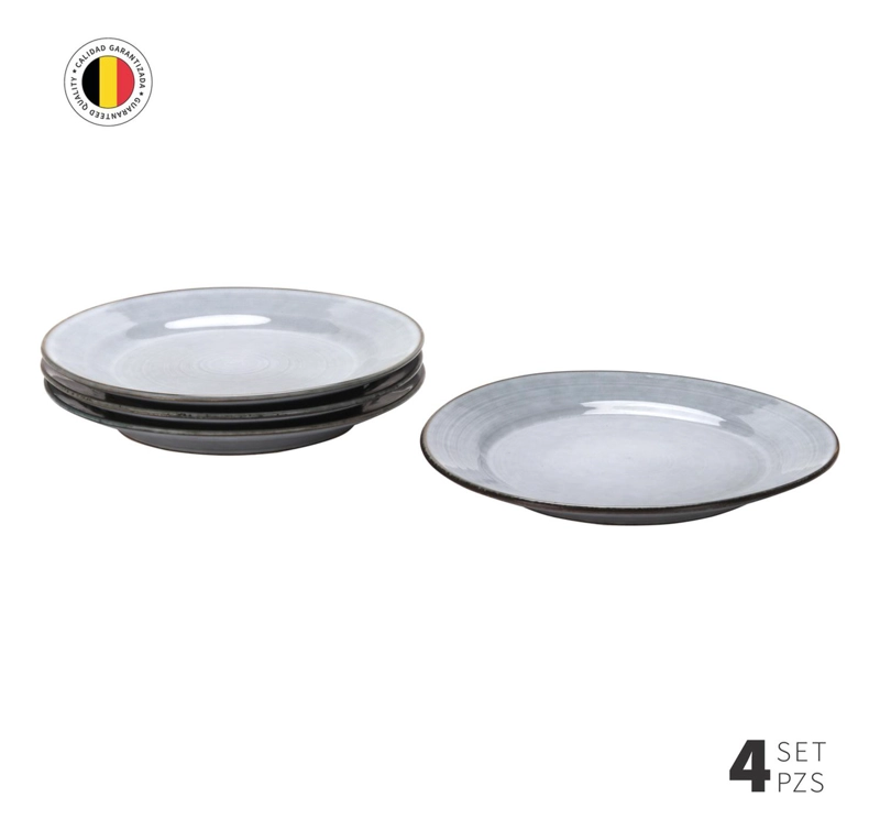 SET 4 PLATOS FONDO CERAMICA 27,4 CM AMALFI SIMPLIT - 3