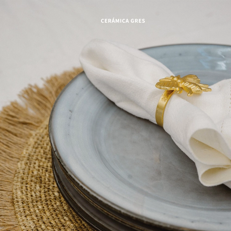 SET 4 PLATOS FONDO CERAMICA 27,4 CM AMALFI SIMPLIT - 4