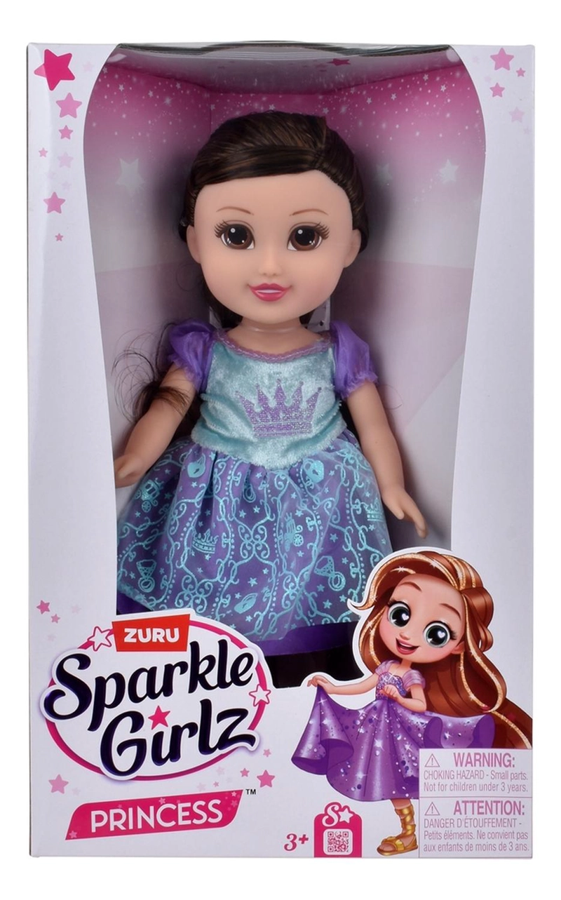 MUÑECA SPARKLE GIRLZ MULTICOLOR PRINCESA 33 CM DE ZURU MODELOS SURTIDOS - 3