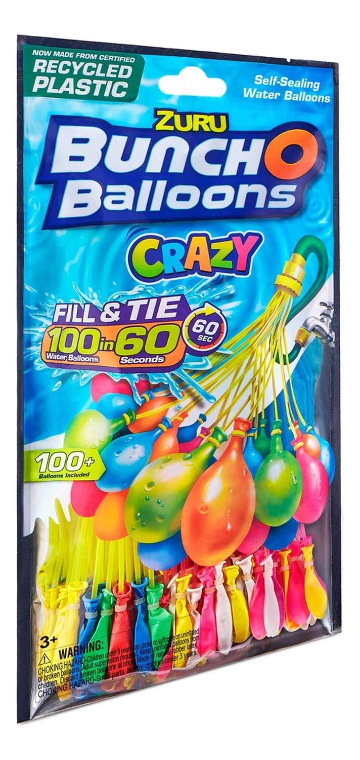 BOQUILLAS BOMBAS AGUA ZURU PACK 3 BUNCH O BALLOONS - 3