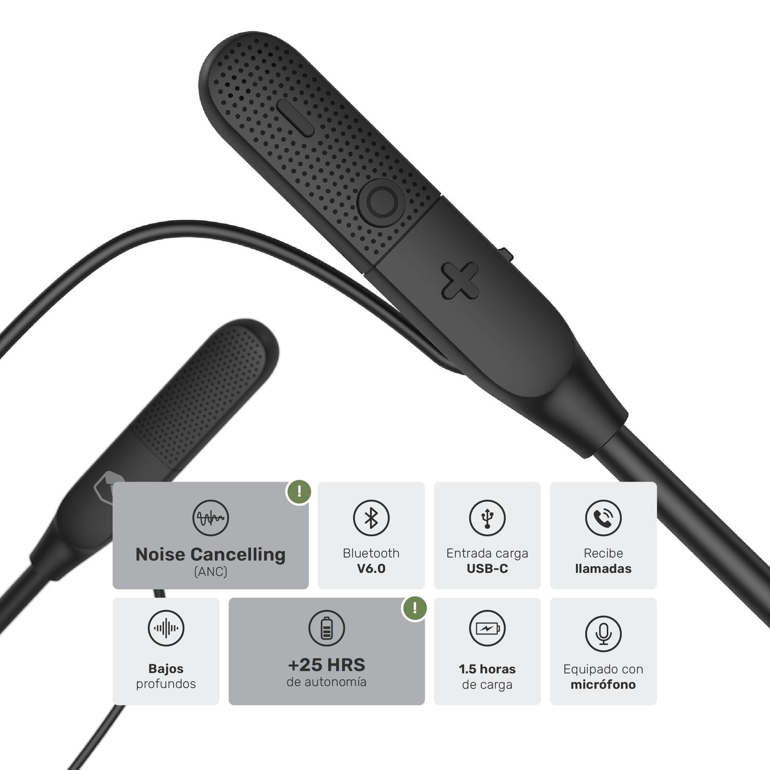 AUDIFONOS INALAMBRICOS BLUETOOTH DEPORTIVOS ENC TUNEAIR - 4