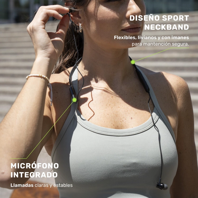 AUDIFONOS INALAMBRICOS BLUETOOTH DEPORTIVOS ENC TUNEAIR - 6
