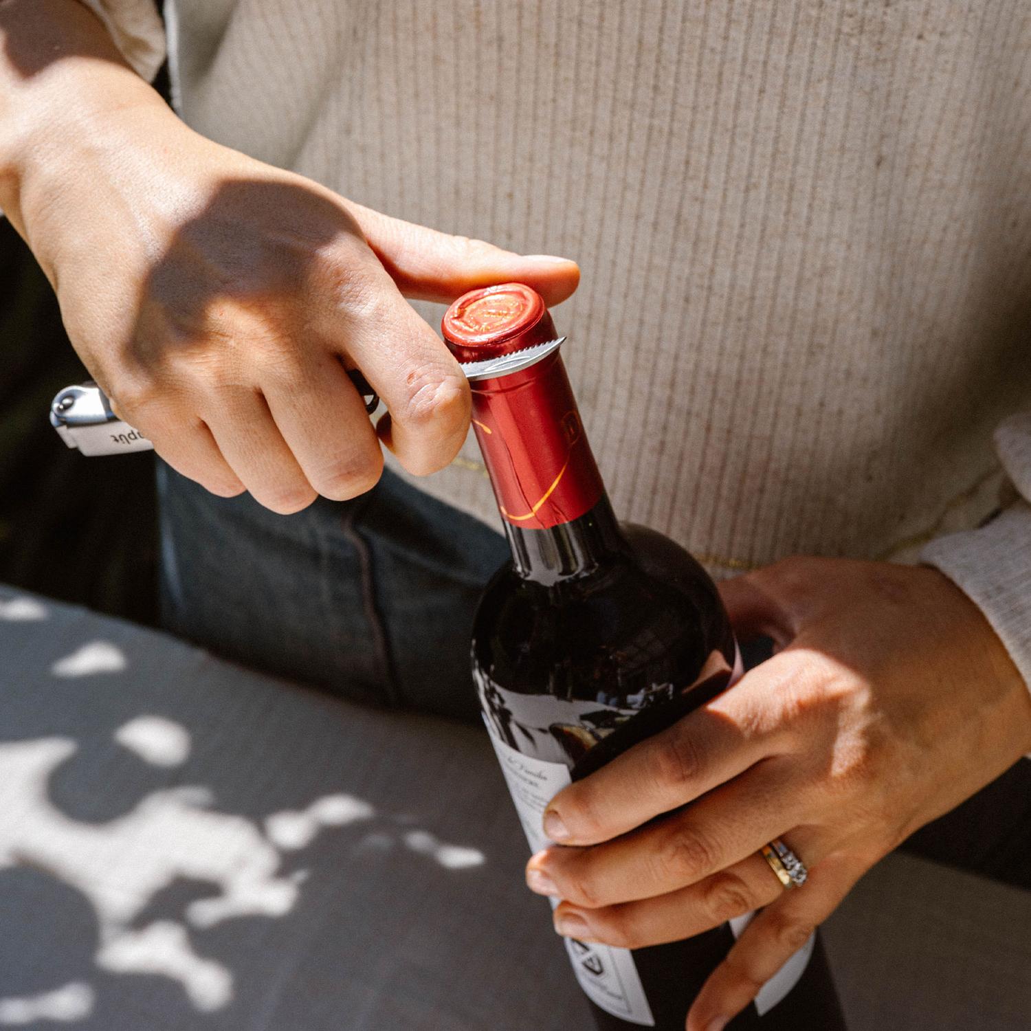 DESCORCHADOR ABRIDOR VINO SOMMELIER SIMPLIT - 5