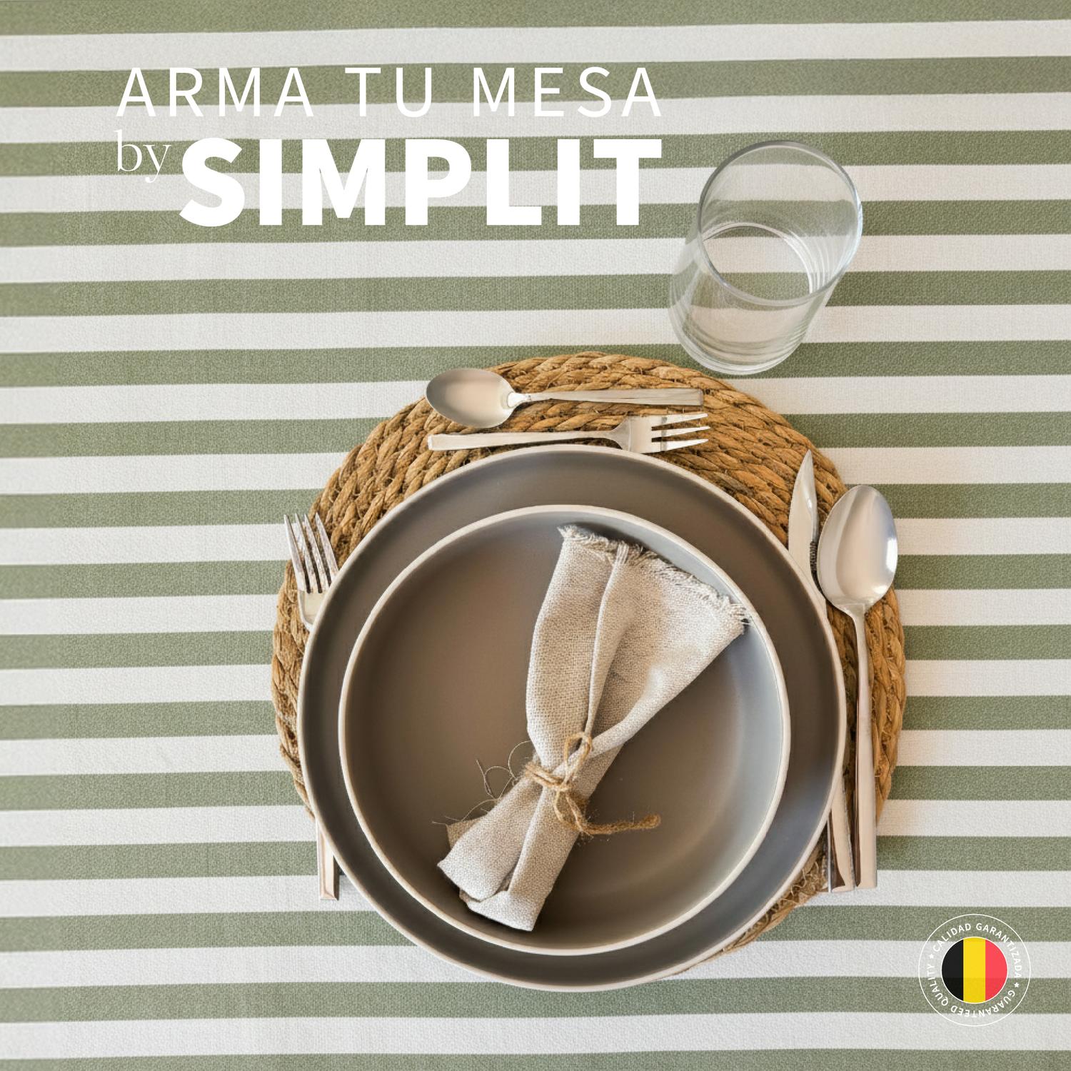 SET DE CUCHILLERIA 30 PCS CUBIERTOS ACERO INOXIDABLE SICILIA - 8