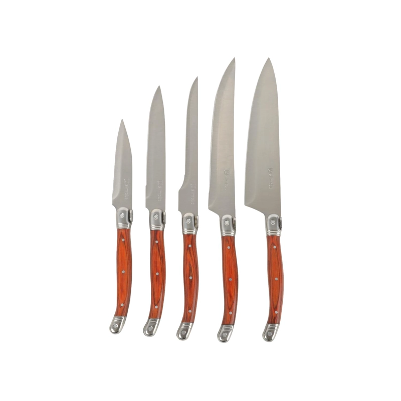 SET CUCHILLOS 5 PCS MARSELLA ACERO INOXIDABLE SIMPLIT - 1