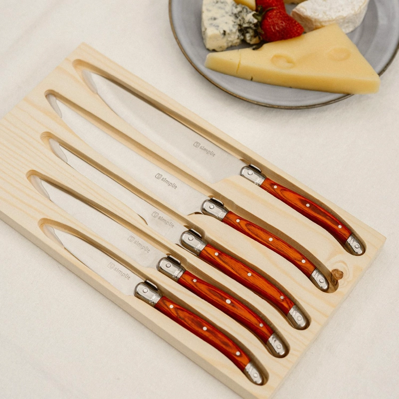 SET CUCHILLOS 5 PCS MARSELLA ACERO INOXIDABLE SIMPLIT - 2